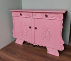 Roze kast houtsnijwerk, Kinderen en Baby's, Kinderkamer | Commodes en Kasten, Ophalen, Zo goed als nieuw, 50 tot 70 cm, 105 cm of meer