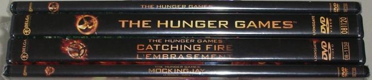Film-Serie *** HUNGER GAMES *** 4 stuks, Cd's en Dvd's, Dvd's | Overige Dvd's, Zo goed als nieuw, Vanaf 12 jaar, Ophalen of Verzenden