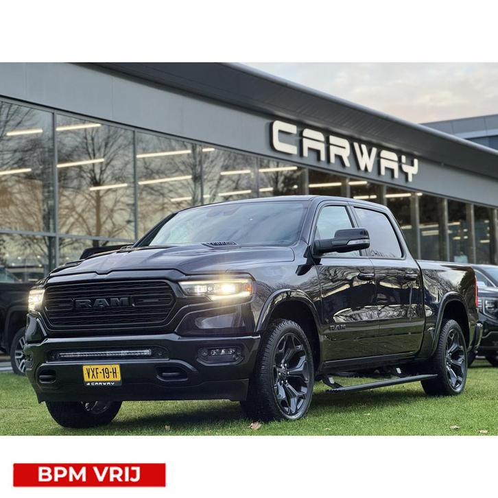 Dodge Ram Pick Up 1500 5.7L HEMI V8 LIMITED NIGHT NL-AUTO, Auto's, Dodge, Bedrijf, Te koop, Overige modellen, 4x4, ABS, Achteruitrijcamera