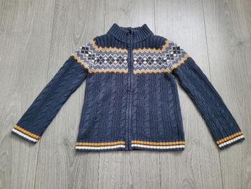 RORIE WHELAN blauw gebreid vest maat 110 ~ TH3022 beschikbaar voor biedingen
