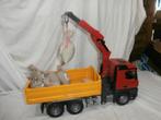 Bruder Mercedes Arocs kieper met kraan en big-backs, Ophalen, Zo goed als nieuw
