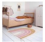 Tapis Petit roze regenboog meisjes tapijt vloerkleed, 100 tot 150 cm, Wit, Ophalen of Verzenden, Zo goed als nieuw