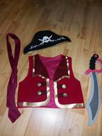 Piraat verkleedsetje, Kinderen en Baby's, Carnavalskleding en Verkleedspullen, Ophalen of Verzenden, Zo goed als nieuw, 110 t/m 116