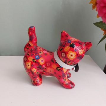 Rode Pomme-pidou katten spaarpot  beschikbaar voor biedingen