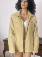 Biaggini camel suède‑look jack jas mantel vest maat 46, Bruin, Maat 46/48 (XL) of groter, Ophalen of Verzenden, Jasje