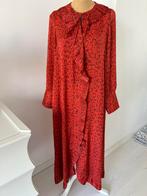Mango jurk tijgerprint (S), Kleding | Dames, Jurken, Mango, Ophalen of Verzenden, Zo goed als nieuw, Rood