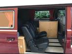 30 half leren stoelen 3p gordel isofix zelfbouw camper bus, Ophalen of Verzenden, Zo goed als nieuw