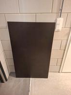 Ikea tafel zwart + 4 witte kuipstoelen, Ophalen, Kunststof, Wit, Zo goed als nieuw