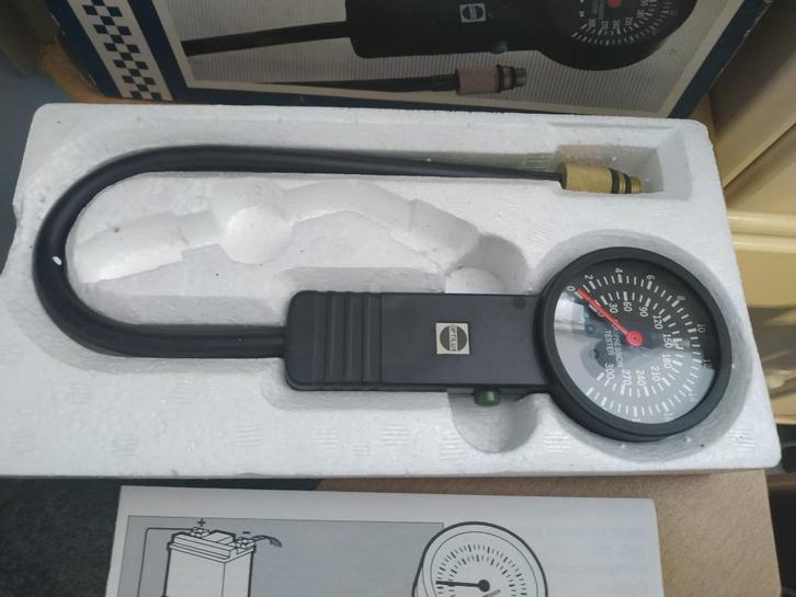 Kompressionstester OPTILUX, Auto diversen, Autogereedschap, Zo goed als nieuw, Ophalen of Verzenden