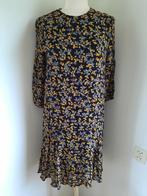 GANNI jurk zwart met gele bloemetjes maat 38 - nieuw -, Maat 38/40 (M), Zwart, Ganni, Nieuw