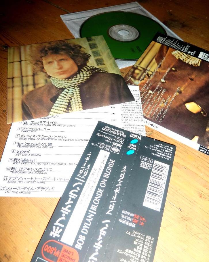 cd Bob Dylan "Blonde On Blonde" Japan CD obi -, Cd's en Dvd's, Cd's | Pop, Zo goed als nieuw, 1960 tot 1980, Ophalen of Verzenden
