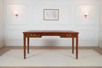 Klassiek Engels bureau 160x80 NIEUW (schrijftafel), Ophalen of Verzenden, Nieuw, Bureau