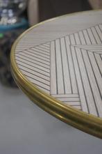 Leuke hippe ronde statafel bartafel bistrotafel, Huis en Inrichting, Barkrukken, 1 kruk, Ophalen, Zo goed als nieuw, 90 cm of meer