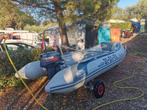 Nimarine snelle motorboot met strand trailer motor is al ver, Watersport en Boten, Rubberboten, Ophalen, Aluminium, Gebruikt, Yamaha
