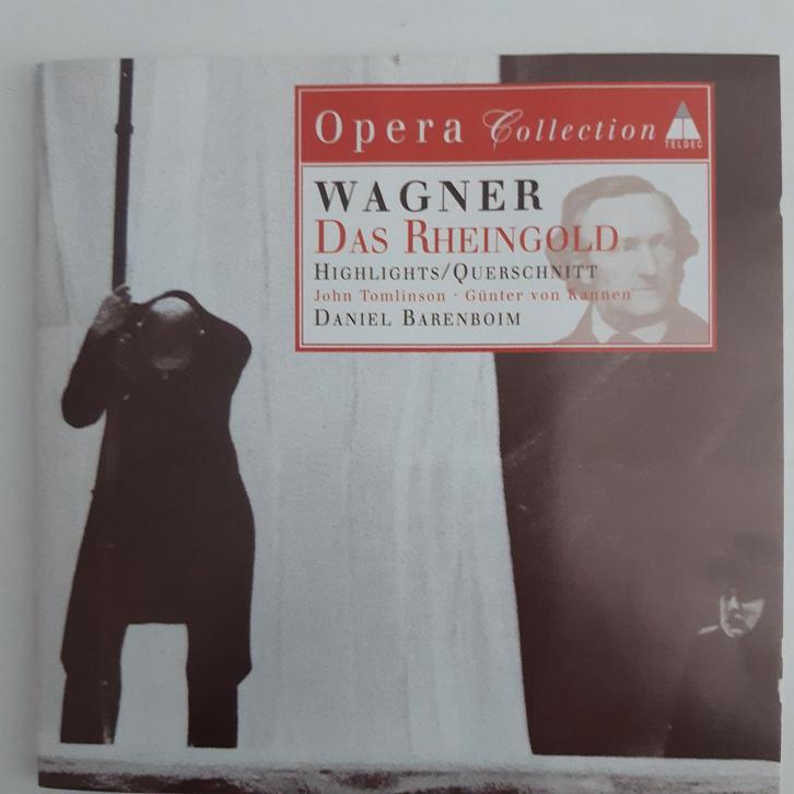 CD Wagner Das Rheingold, Cd's en Dvd's, Cd's | Klassiek, Zo goed als nieuw, Opera of Operette, Romantiek, Met libretto, Ophalen of Verzenden
