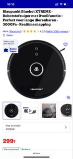 Blaupunkt Bluebot XTREME Robotstofzuiger met Dweilfunctie, Ophalen of Verzenden, Zo goed als nieuw, Reservoir, Robotstofzuiger