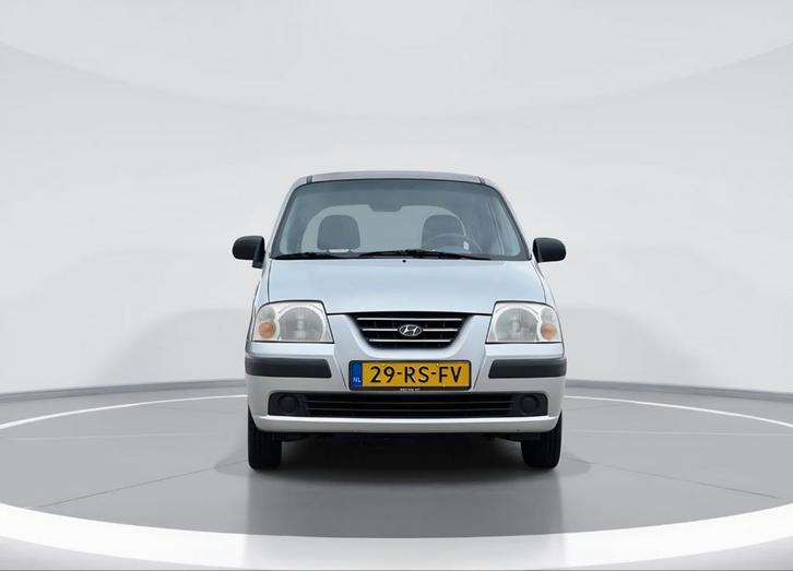 Hyundai Atos 1.1 2005 Grijs, Auto's, Hyundai, Bedrijf, Atos, Benzine, C, Hatchback, Handgeschakeld, Origineel Nederlands, Zilver of Grijs