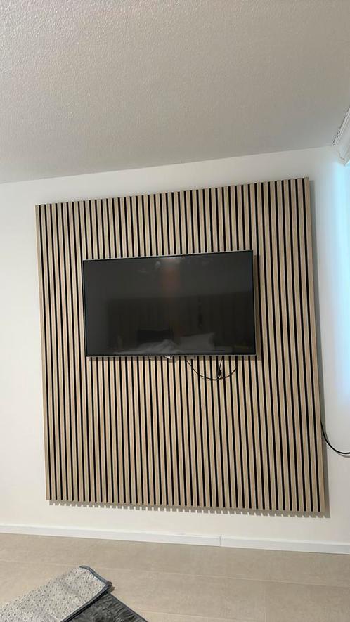Wandpaneel DEZE WEEK WEG!, Doe-het-zelf en Verbouw, Platen en Panelen, Gebruikt, Hout, 20 tot 50 mm, Ophalen