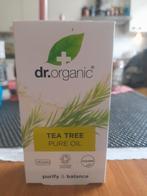 Dr. Organic Tea Tree Pure Olie, Ophalen of Verzenden, Nieuw, Lichaamsverzorging