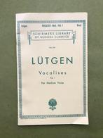 B. Lütgen - Vocalises, Gebruikt, Klassiek, Zang, Ophalen of Verzenden