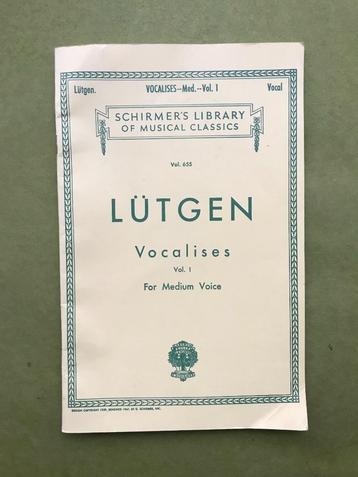 B. Lütgen - Vocalises beschikbaar voor biedingen