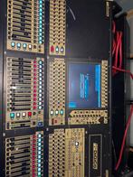 Tk. Digico SD8 gold met flightcase 2x desklamp., Muziek en Instrumenten, Mengpanelen, Ophalen, Gebruikt, 20 kanalen of meer, Microfooningang