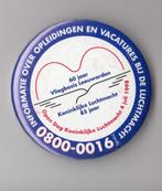 KLU VLB Leeuwarden button Koninklijke Luchtmacht, Verzamelen, Militaria | Algemeen, Niet vindbaar, Niet vindbaar, Nederland, Embleem of Badge