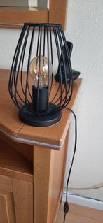 Tafel lampjes 2 stuks, Huis en Inrichting, Lampen | Tafellampen, Ophalen, Zo goed als nieuw, Industriële, Metaal