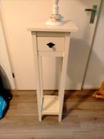 Bijzettafel met la, Ophalen of Verzenden, Rechthoekig, Minder dan 55 cm