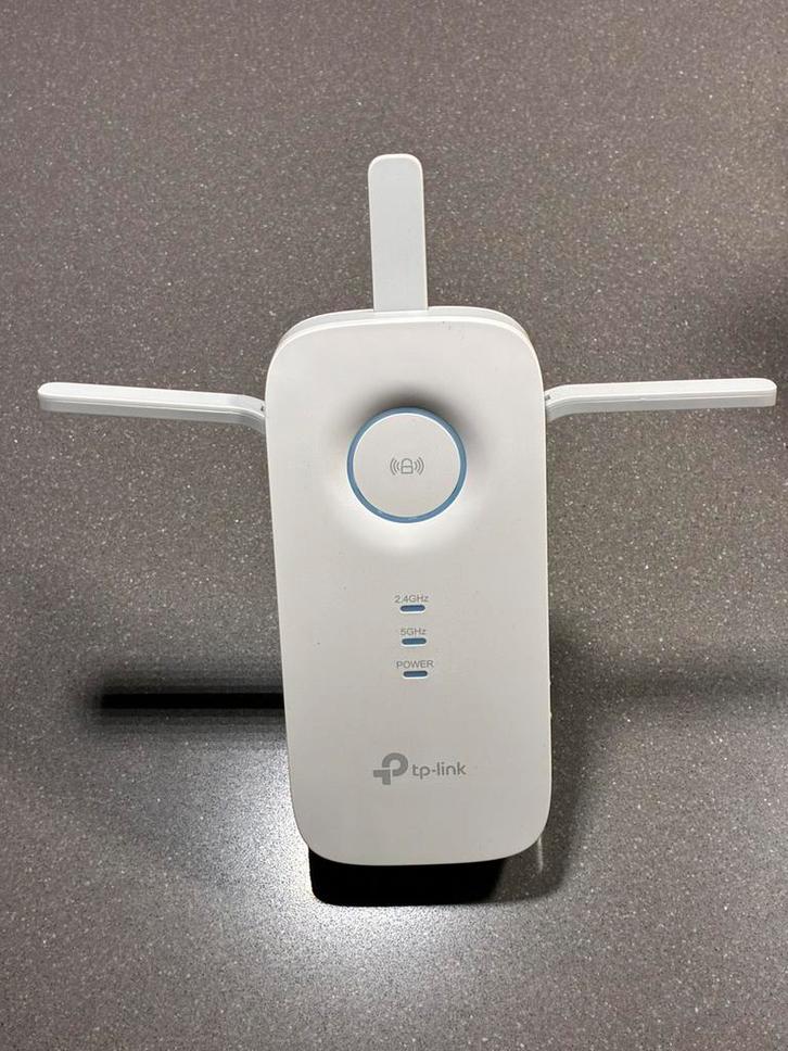 TP-Link RE450 AC1750 Wifi Range Extender 2,4 & 5 GHz, Computers en Software, WiFi-versterkers, Zo goed als nieuw, Ophalen of Verzenden