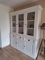 Houten Buffetkast met Glazen deuren, Huis en Inrichting, Kasten | Buffetkasten, Ophalen, 150 tot 200 cm, Met deur(en), 50 tot 75 cm