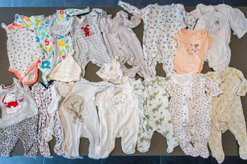 Big baby clothes box for girls 62-68 - box 2 beschikbaar voor biedingen