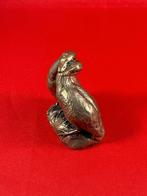 Tinnen miniatuur van 2 ganzen - Wibor, Antiek en Kunst, Antiek | Tin, Ophalen of Verzenden