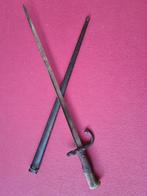 'Gras' bajonet 1877, met schede, nummergelijk., Ophalen of Verzenden, Landmacht, Mes of Dolk