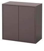2x Ikea Eket kast - donkergrijs met verlichting en dimmer 2x, Ophalen, Zo goed als nieuw