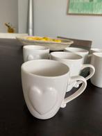 6 Bastion kopjes/bekers off white, Ophalen of Verzenden, Zo goed als nieuw, Overige stijlen, Kop(pen) en/of Schotel(s)