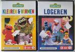 Sesamstraat: Kleur en Vormen & Logeren (2005) *2 DVD, Alle leeftijden, Ophalen of Verzenden, Educatief, Tv fictie