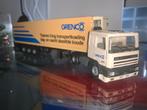 Tekno DAF 95 Grenco Thermoking Koeltrailer 1:50, Verzenden, Zo goed als nieuw, Bus of Vrachtwagen, Tekno