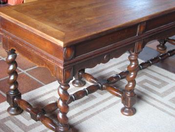 Antieke houten zitbank die overal te gebruiken is in huis  beschikbaar voor biedingen