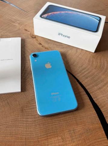 Apple iPhone XR 128GB Blauw In goede staat 87% accu beschikbaar voor biedingen