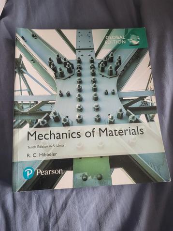 Mechanics of materials Hibbeler beschikbaar voor biedingen
