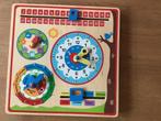 Houten klok New classic toys, Ophalen of Verzenden, Gebruikt