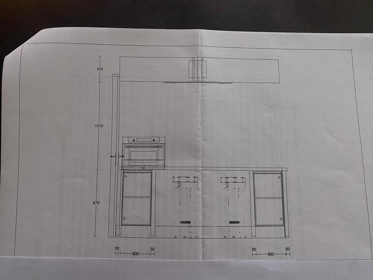 Mooie nette gebruikte keuken, Huis en Inrichting, Keuken | Complete keukens, Gebruikt, Overige typen, Ophalen