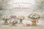4 boeketten 	•	1 surprise boeket, Verzenden, Nieuw, Binnen