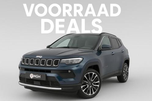 Jeep Compass 4xe 240 Plug-in Hybrid Electric Summit, Auto's, Jeep, Bedrijf, Te koop, Compass, 360° camera, 4x4, ABS, Achteruitrijcamera