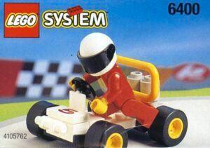6400-1 - Go-Kart, Kinderen en Baby's, Speelgoed | Duplo en Lego, Zo goed als nieuw, Lego, Complete set, Ophalen of Verzenden
