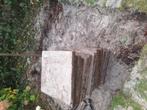 45x45x4,5 tegels gratis afhalen, Ophalen of Verzenden, Gebruikt, Beton, Terrastegels