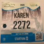 Startbewijs 8km Apeldoorn, Sport en Fitness, Loopsport en Atletiek, Overige merken, Overige typen, Nieuw, Ophalen of Verzenden