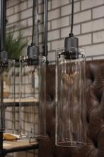Hanglamp Vancouver Light & Living 5 lichts glas modern SALE!, Ophalen of Verzenden, Zo goed als nieuw, Glas, Minder dan 50 cm