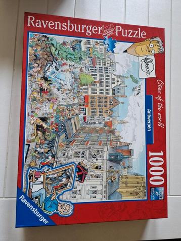 Ravensburger Puzzel Antwerpen 1000 stukjes beschikbaar voor biedingen